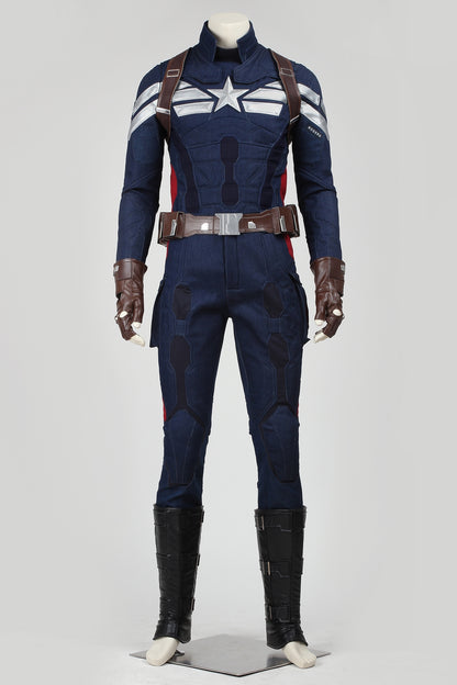 Captain America: The Winter Soldier Steve Rogers Cosplay Costume